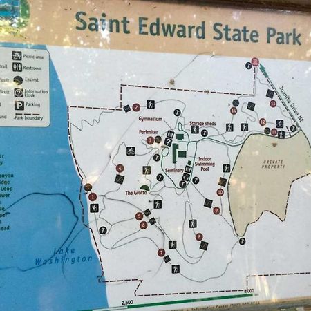Seattle-Area Studio, 2 Mi To St Edward State Park! Kenmore Dış mekan fotoğraf